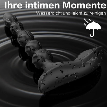 Analvibrator Buttplug Vibratoren Prostata Stimulator mit 10 Vibrationmodi