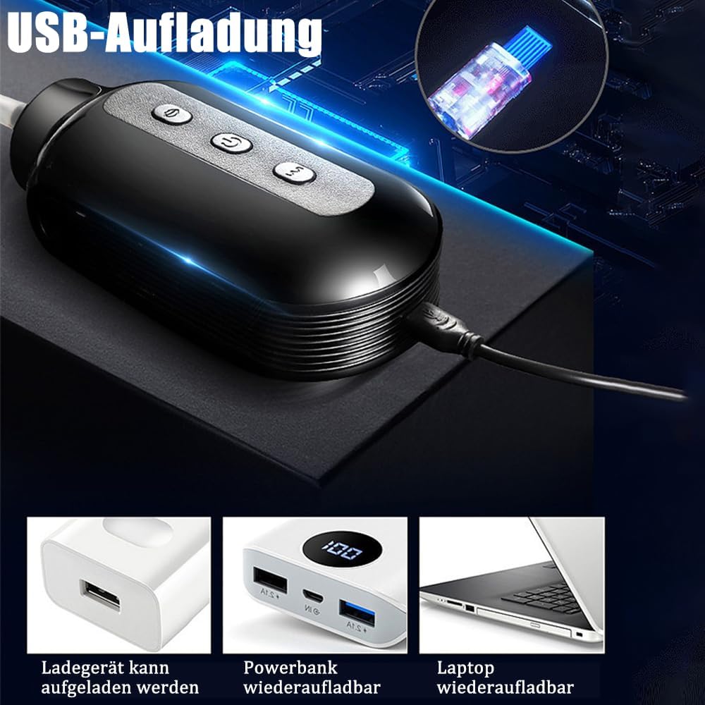 Elektrische Penistrainer Pocket Pussy Masturbator mit 7 Vibration & Vakuum Saugmodi