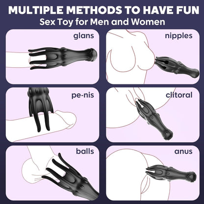 Penistrainer Vibrator Eichelstimulator Stroker Masturbator mit 10 Vibrationsmodi