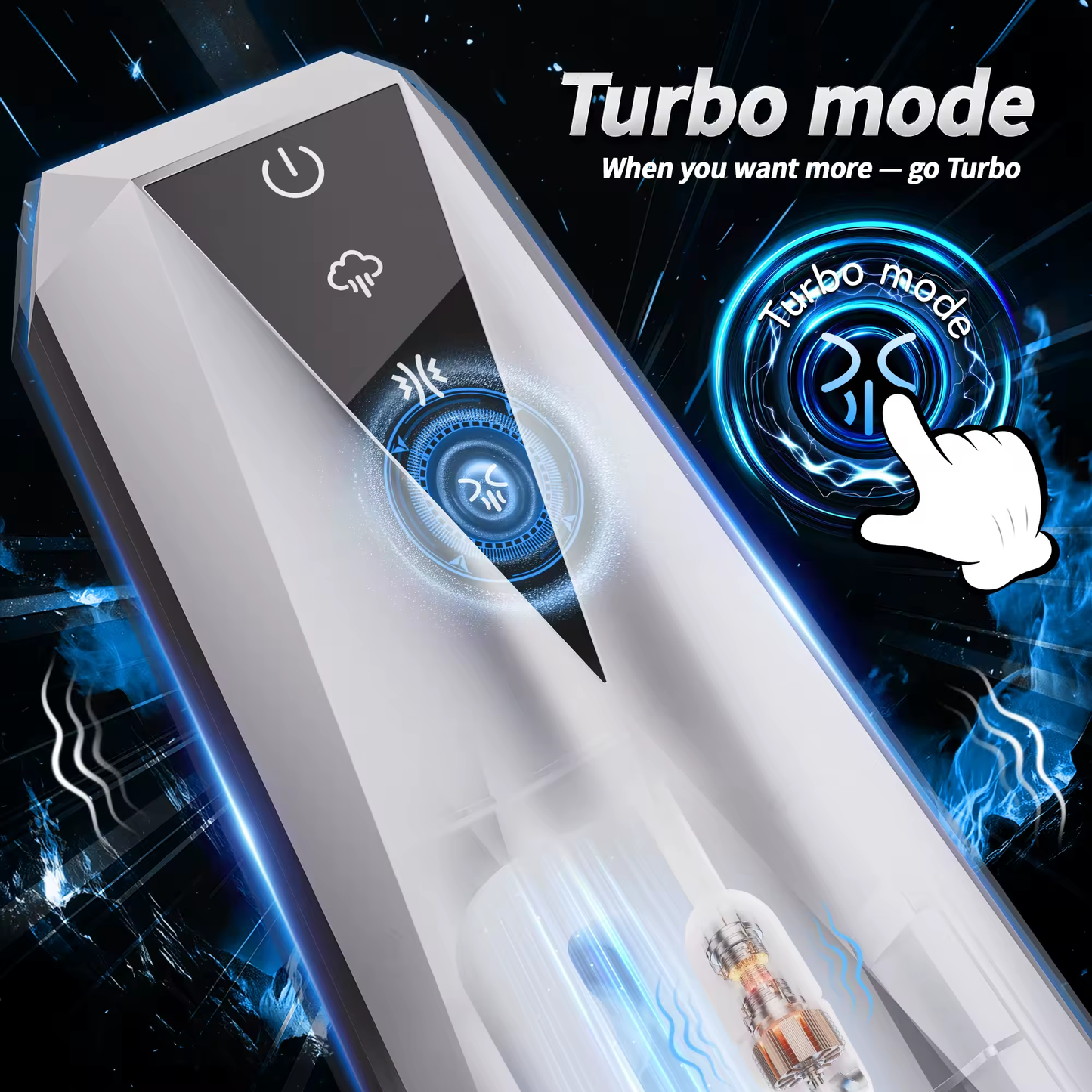 Automatische Masturbator Blowjob Sex Maschine mit 10 Vibration & 3 Saugen & 3 squeezing Modi