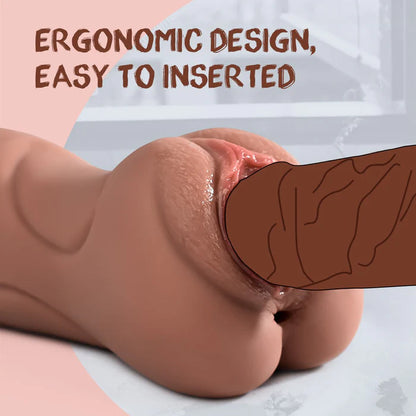 3 IN 1 Realistischer Masturbator Taschenmuschi Pocket Pussy Stroker