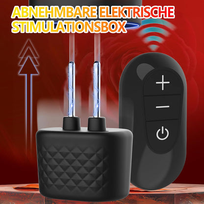 Elektro Shock Analplug Prostata Stimulator mit 7 Elektroschockmodi & 5 Intensitäten