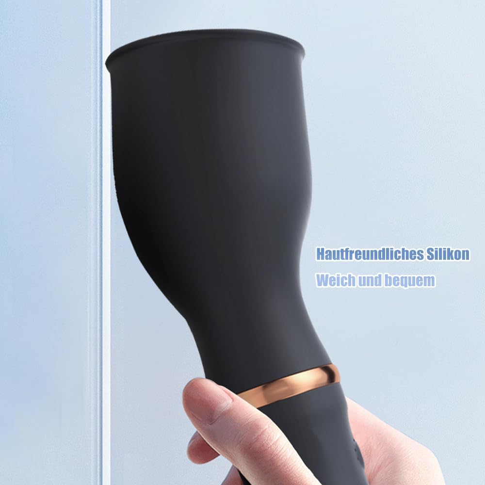 3 IN 1 Elektrische Penistrainer Eichelmassagegerät Masturbator mit 7 Vibrationsmodi