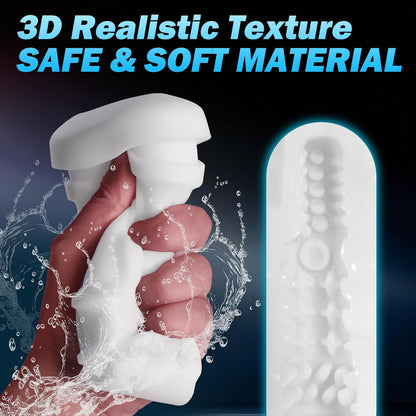 Automatischer Masturbator Stroker Blowjob Maschine mit 5 Saug und 10 Vibrationsmodi