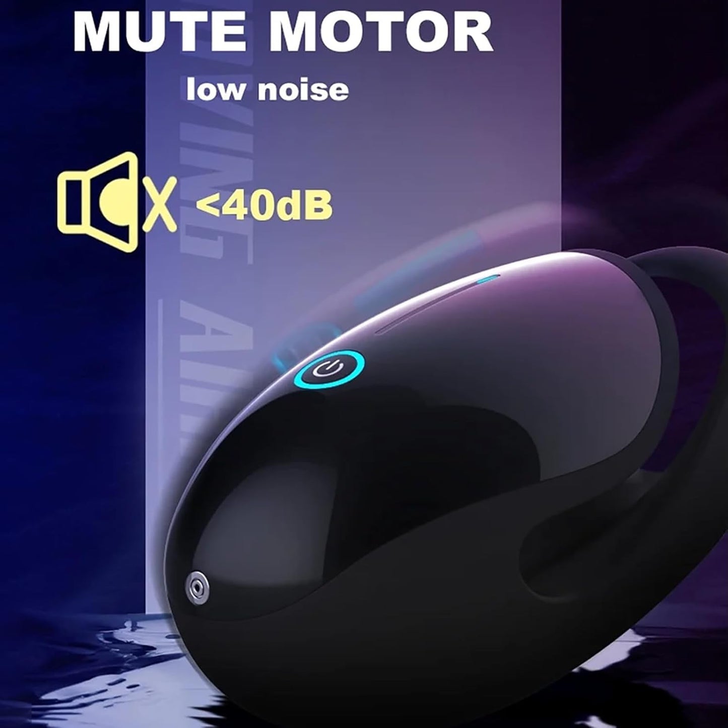 Automatische Penistrainer Vibrator Eichel Massager Masturbatoren mit 10 Vibrationsmodi