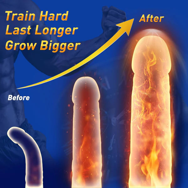 Elektrischer Penistrainer Vibrator Masturbator mit 10 Vibrations und Stimulationsmodi