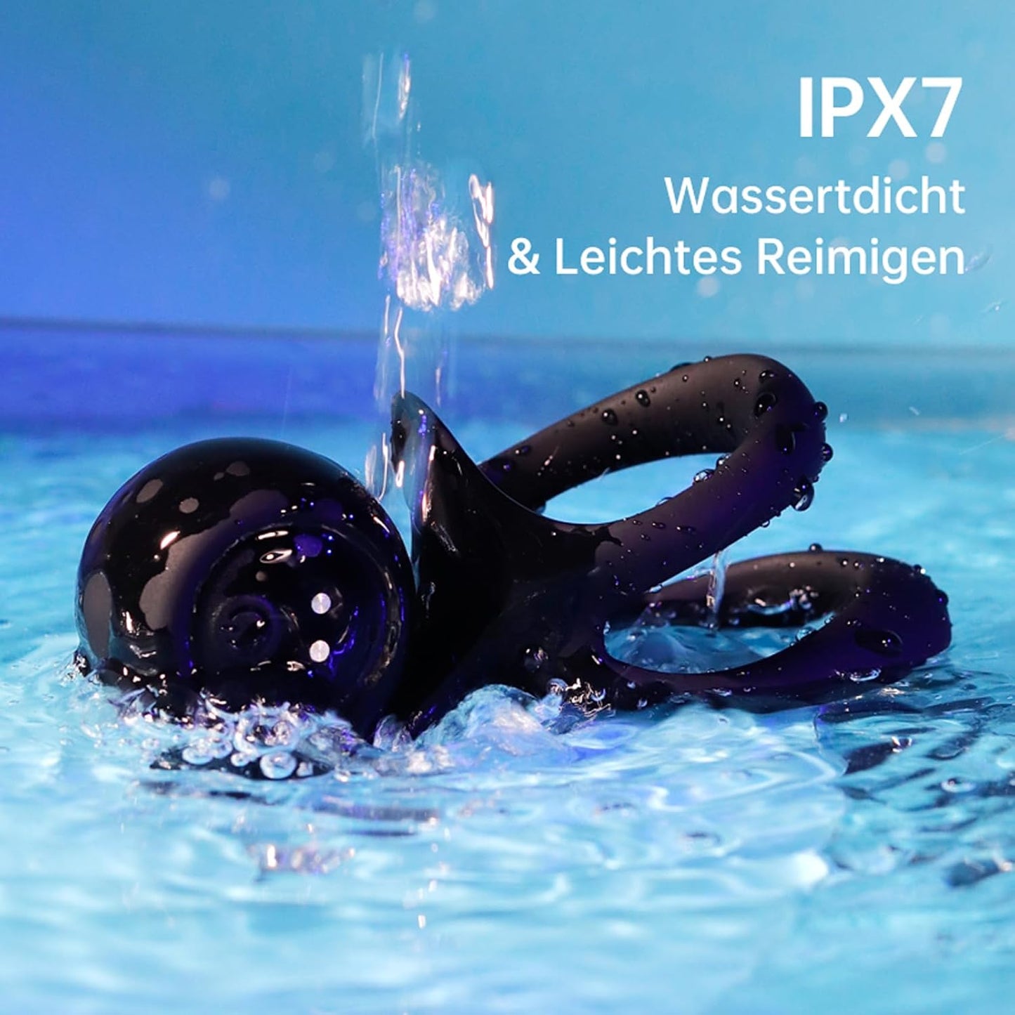 3 IN 1 Elektrischer Penisring Penistrainer Masturbator mit 10 Starken Vibrationen