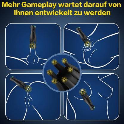 Octopus Tentacle Eichelvibrator Penistrainer Vibrator Masturbatoren mit 7 Vibrationen