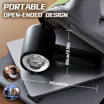 Freihändiger Automatischer Masturbator Penistrainer Stroker mit 6 Stoß und Vibrationsmodi