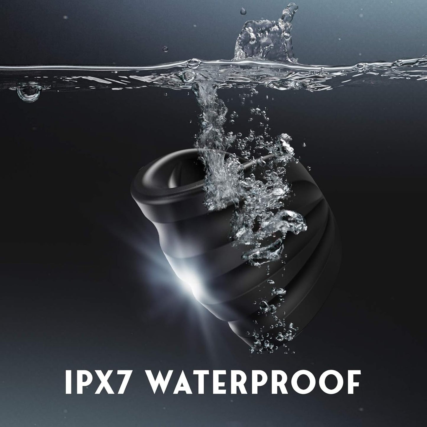 2 IN 1 Penistrainer Vibrator Eichelstimulator Massage mit 10 Vibrationsmodi