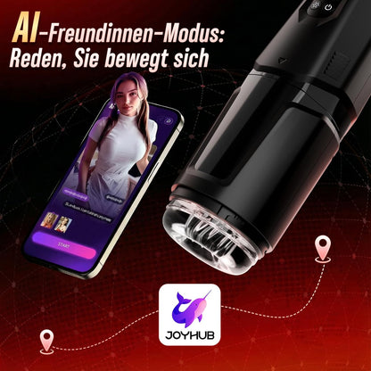 Automatische Masturbator Sex Maschine Stroker Blowjob mit 7 Schub und Rotationsmodi