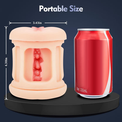 Offener Realistischer Masturbator Stroker Blowjob mit 9 Starke Vibrationen