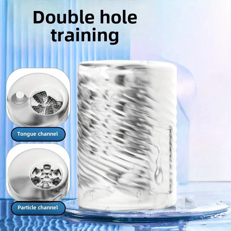 Automatischer Penistrainer Blowjob Masturbator Taschenmuschi mit 10 Vibrationen