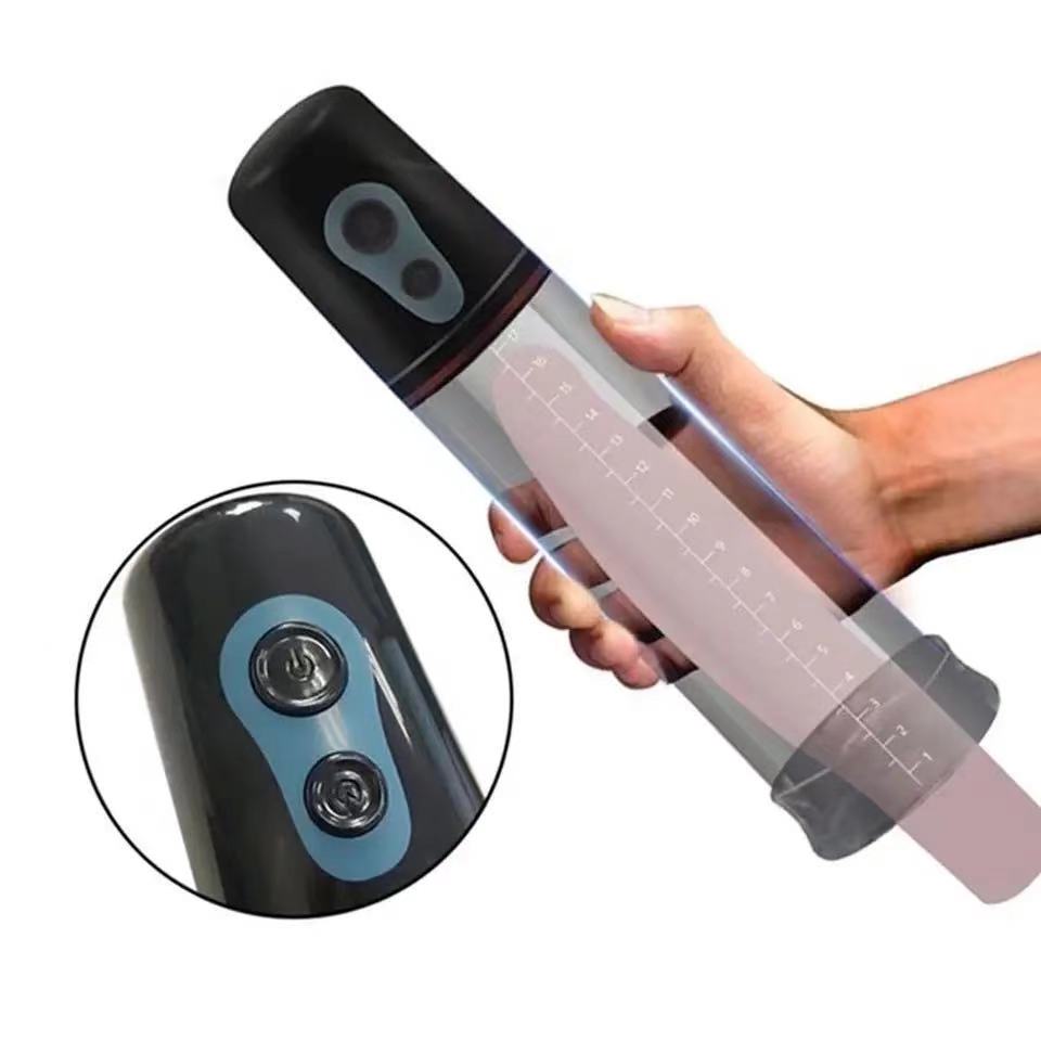 2 in 1 Electric Penis Pump Erection Penis Enlargement Penis Vacuum Pump 