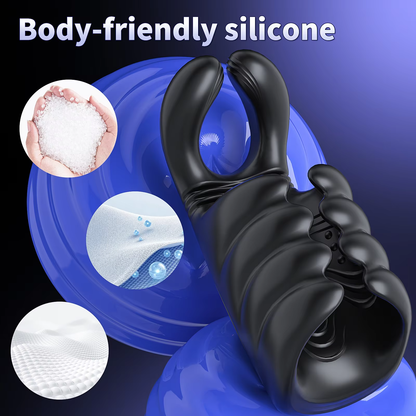 Automatischer Masturbator Penistrainer Vibrator Stimulator mit 10 Schwing und 10 Vibrationsmodi