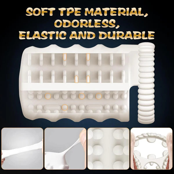 Elektrischer Penistrainer Vibrator Masturbatoren mit 10 Leistungsstark Vibrationenmodi