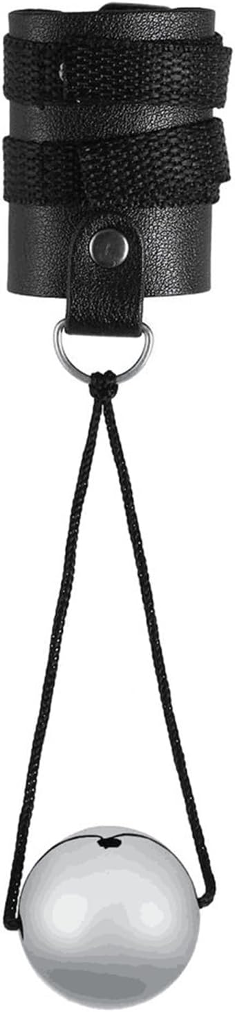 Adjustable Cock Ring Penis Stretcher Trainer Extender with Metal Weighted Ball