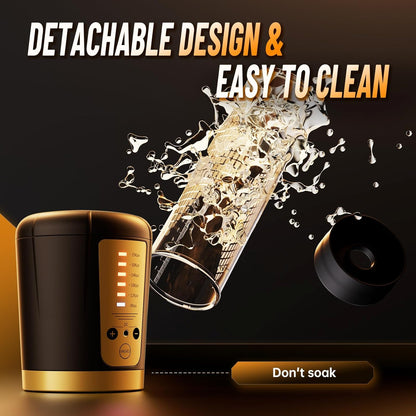 Elektrische Vakuumpumpe Penisvergrößerung Masturbatoren mit 4 Saugintensitäten