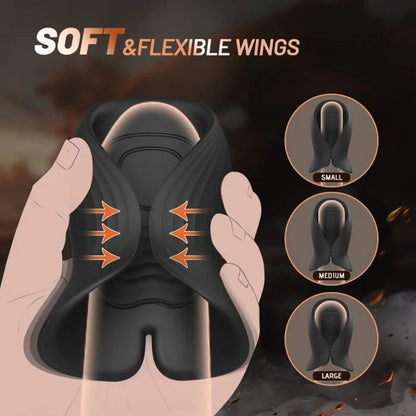 Automatischer Penistrainer Eichelmassagegerät Trainingsgerät mit 10 Pulse Modi