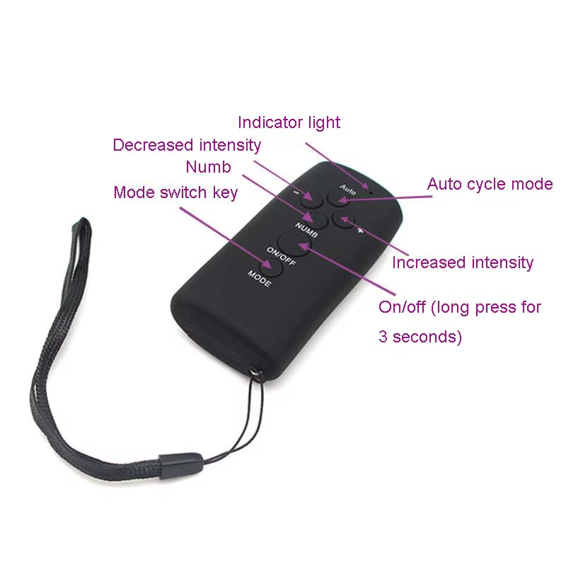 Fernbedienung E-stim Penisring Extender Eicheltrainer