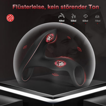 3 in 1 Erotik für Sie Klitoris & G-punkt dual Penisvibratoren mit 12 vibrationsmodi