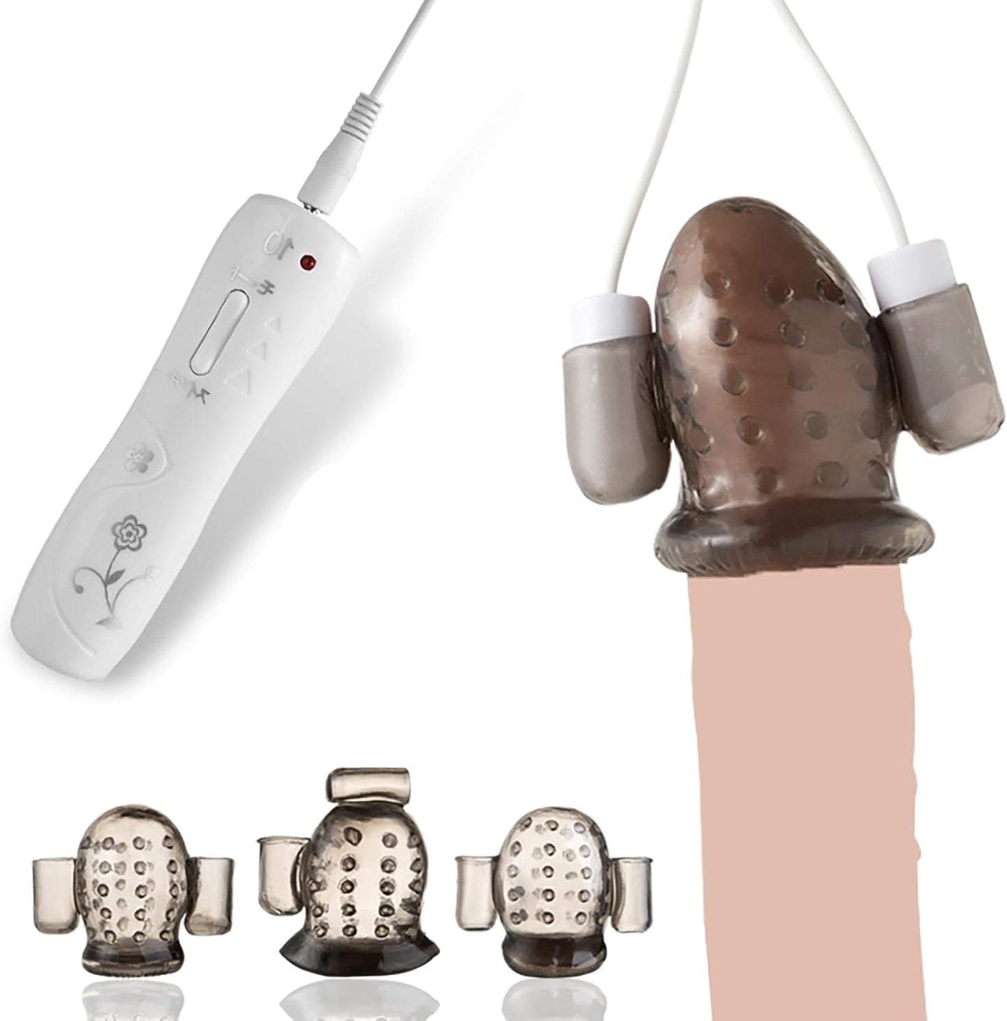 Eicheltrainer Stimulator Vibrator Massage Masturbatoren mit 10 Vibrationsmodi