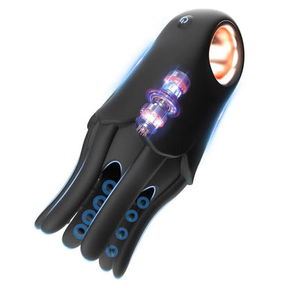 Elektrischer Penistrainer Vibrator Massage Masturbator mit 7 Vibrationsmodi