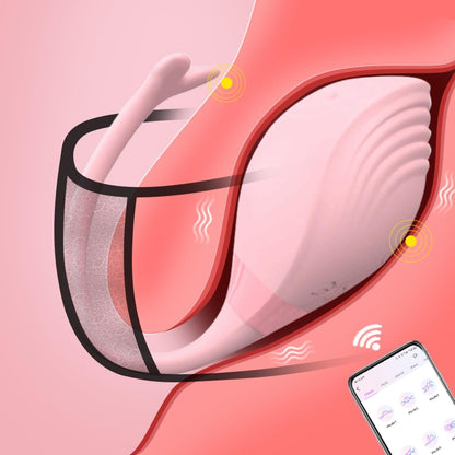 APP-Steuerung Kabelloser Wal-Vibrator G-Punkt Stimulator