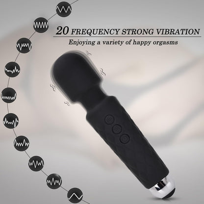 G-Punkt Vibrator Massagestab Analvibrator  mit 20 Vibrationsmodi