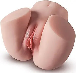 3D-Partikelkanal Masturbator Torso mit Vibration und Stöhnfunktion