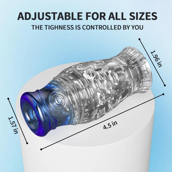 5D Realistische Taschenmuschi Penis Trainingsgerät Eicheltrainer Masturbator