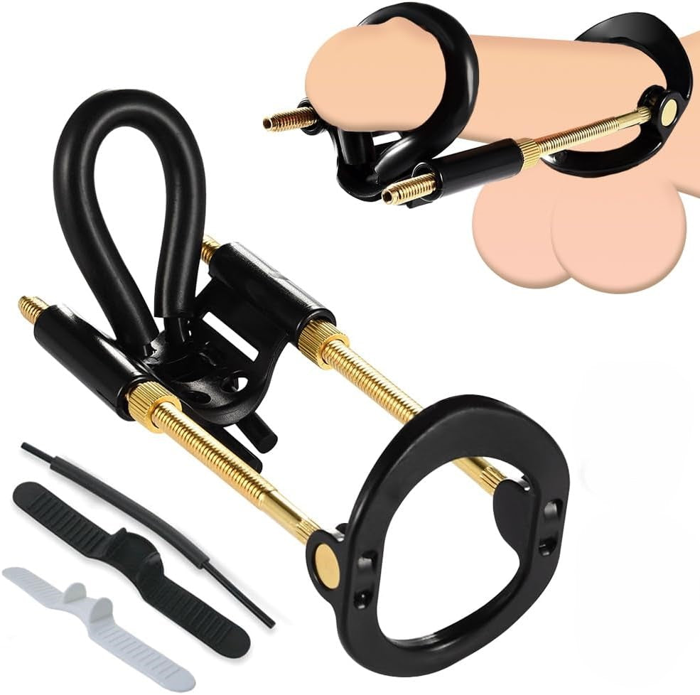 Einstellbare Penis Training Vergrößerer Gerät Masturbator Bahre Expander Set