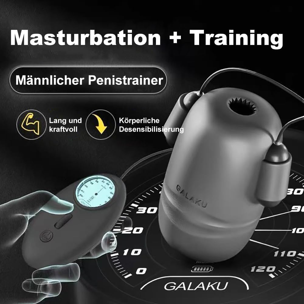 6 in 1 Automatische Penistrainer Vibratoren Masturbatoren mit 8 x 12 Vibrationsmodi