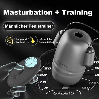 6 in 1 Automatische Penistrainer Vibratoren Masturbatoren mit 8 x 12 Vibrationsmodi