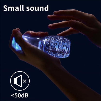 3 IN 1 Elektrische Masturbatoren Penistrainer Eichel Vibrator mit 10 Vibrationsmodi