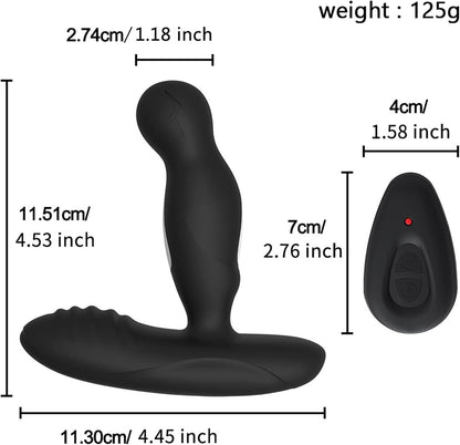 Puls Prostata Stimulator Analvibrator mit 16 & 3 Rotations-Vibrationsmodi