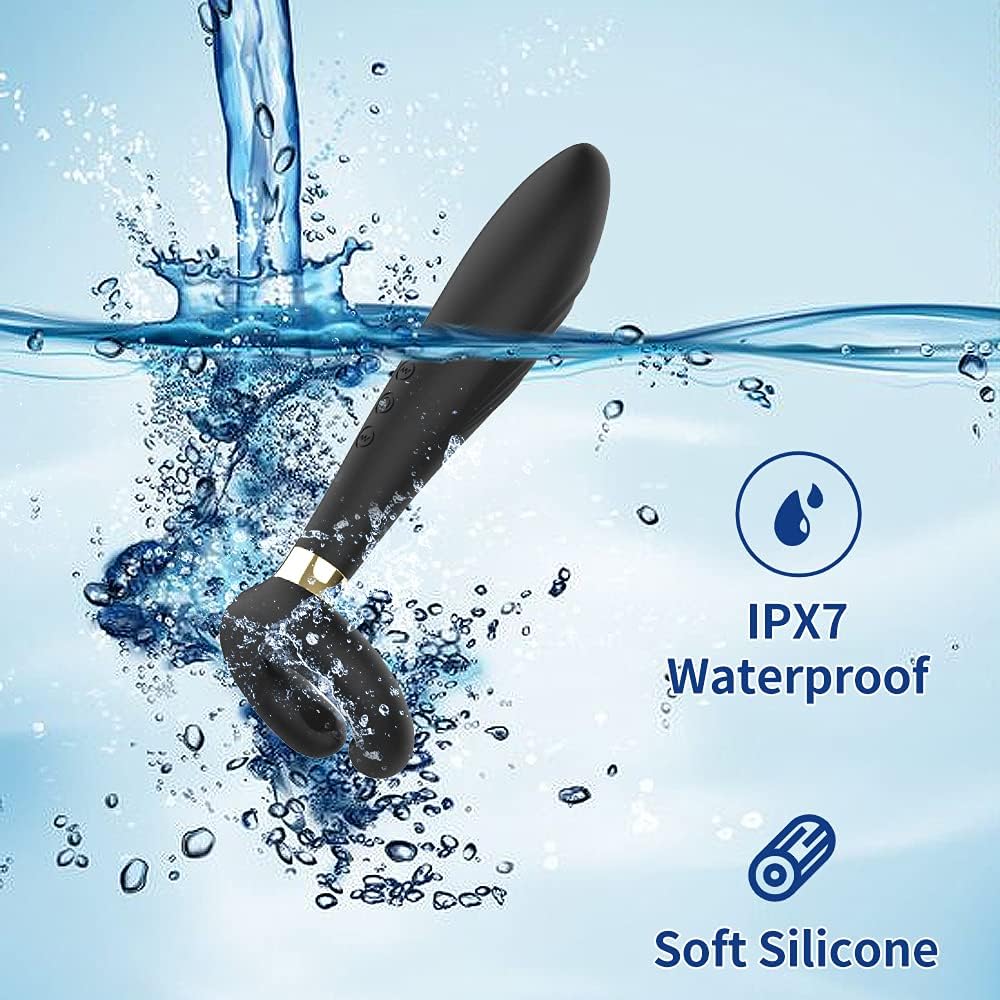 Magischer Vibrator Stabmassagegerät G-Punkt Klitorisstimulator mit 10 Vibrationsmodi