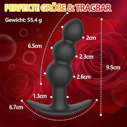 Elektro Shock Analplug Prostata Stimulator mit 7 Elektroschockmodi & 5 Intensitäten