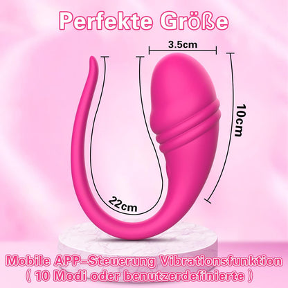 Vibrator Sexspielzeug mit App and Bluetooth Remote Control Vibratoren mit 10 Vibrationsmodi