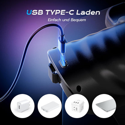 Intelligente Penistrainer Vibrator Masturbatoren mit 10 CM Schubweg & 5 kombinierte Stoss & Rotationsmodi