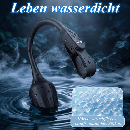Prostata-Massagegeräte Analvibratoren Stimulator Cock Ring mit 9 Vibrationsmodi