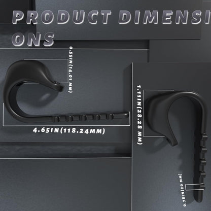 Einstellbarer E-stim Cock Ring Penistrainer mit 5 Elektroschockmodi