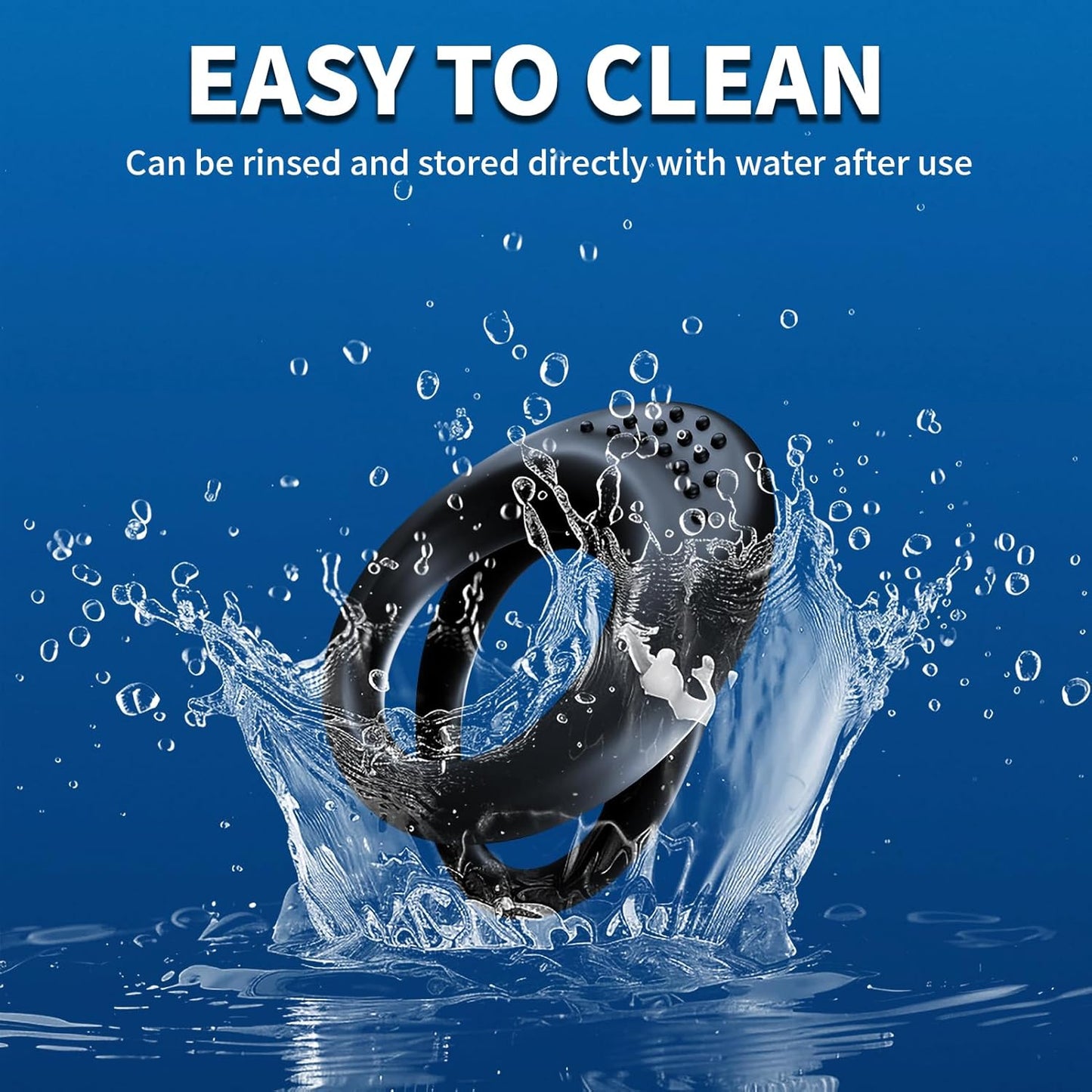 Silikon Cock Ring Penisvergrößerung Eicheltrainer