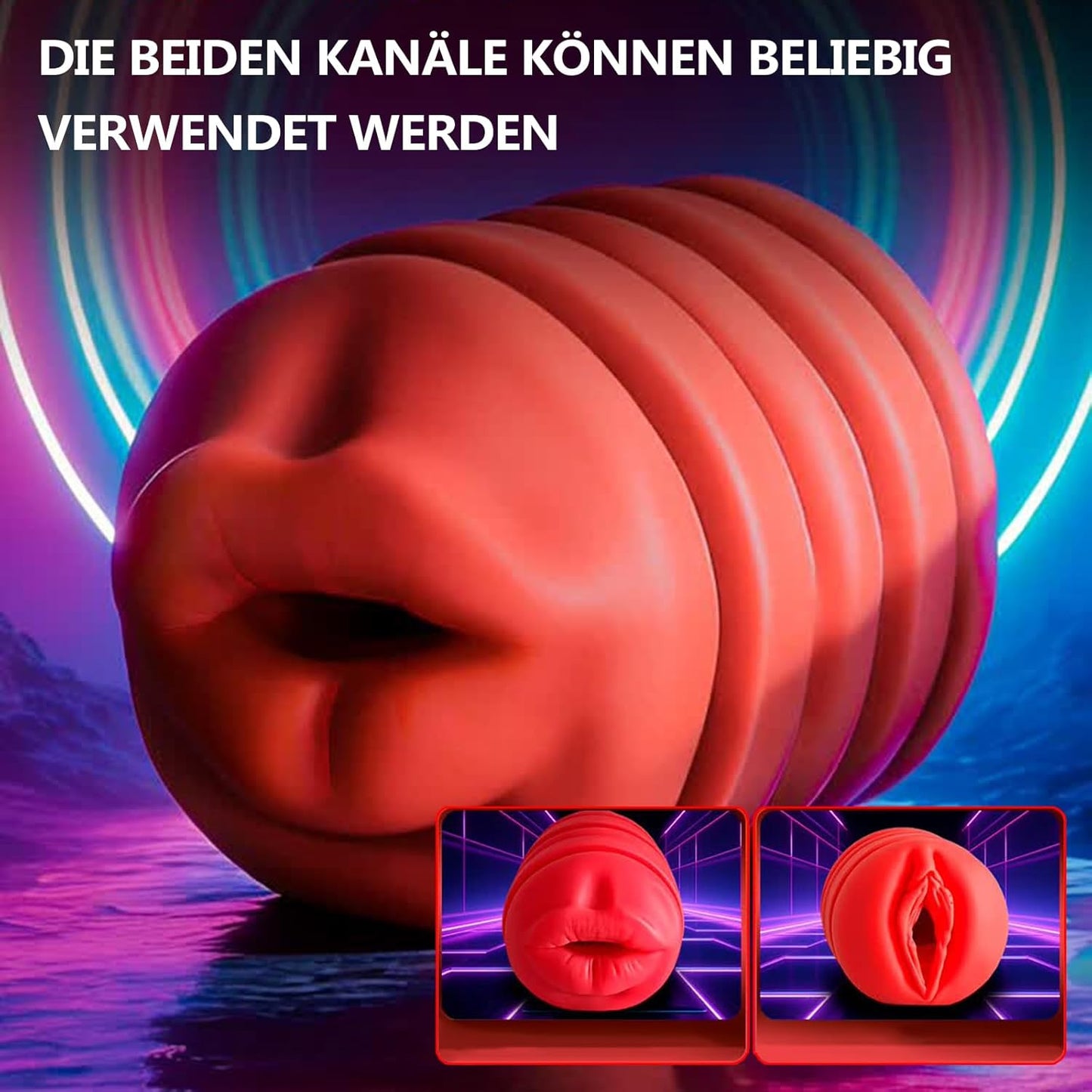 LCD-Display Automatischer Masturbator Sex Mahcine mit 9 Schub & Vibrationsmodi