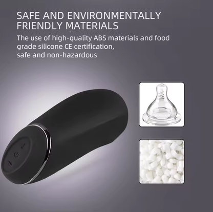 Elektrische Oral Penis Trainer Vibrator Masturbator mit 7 Stoßenmodi & 14 Vibrationsmidi
