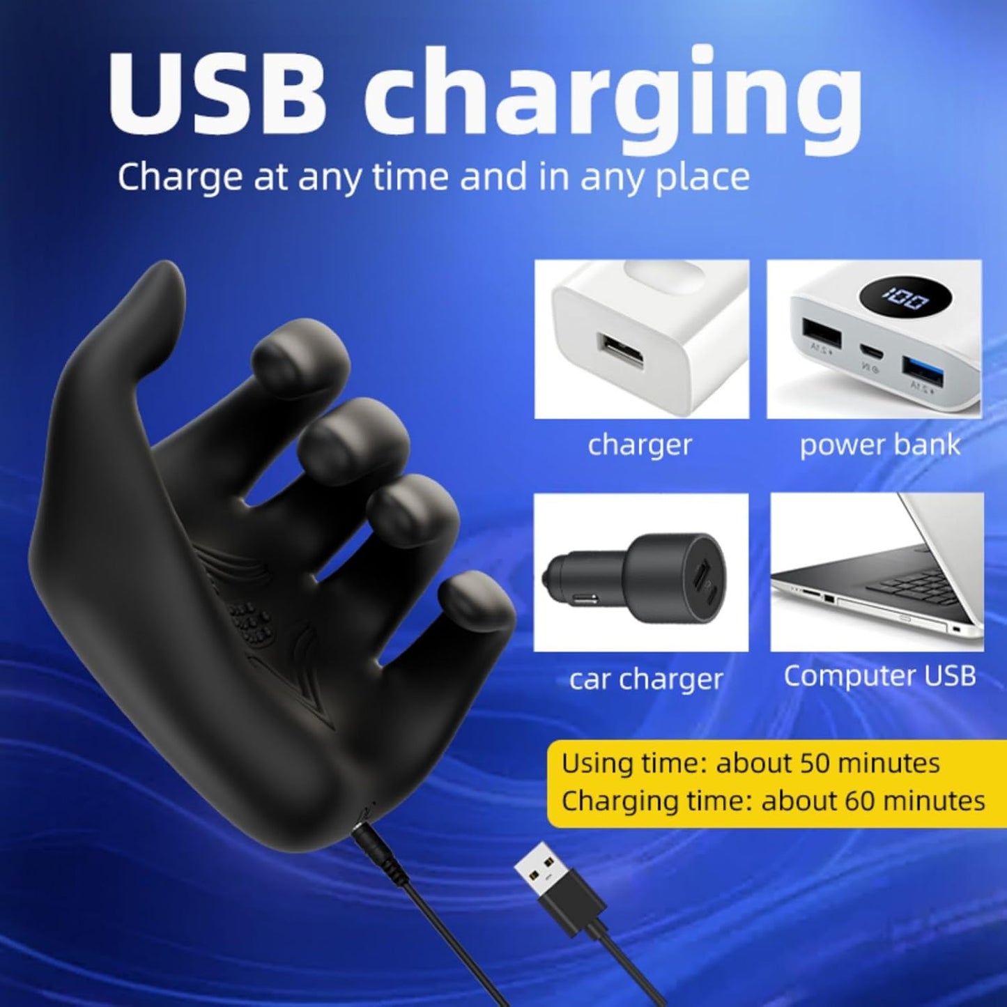 360° Umfassender Penistrainer Eichelvibrator mit 10 Vibrationsmodi & APP-Steuerung