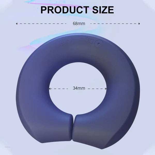 Dual Motor Penisring Vibrator Massage mit 10 Vibrationsmodi