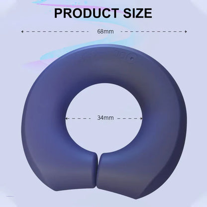 Dual Motor Penisring Vibrator Massage mit 10 Vibrationsmodi