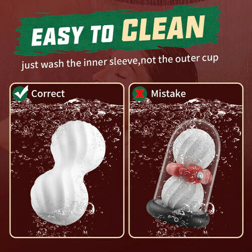 3D Vagina Penistrainer Trainingsgerät Pocket Pussy Masturbator mit 9 Vibrationsmodi