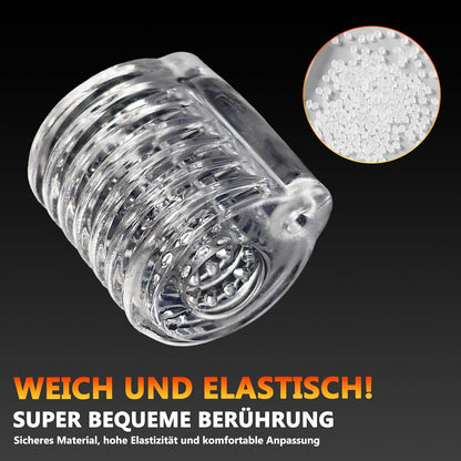 2-IN-1 Vielseitig Masturbator Penishülle Trainingsgerät mit Intensive Massagestruktur